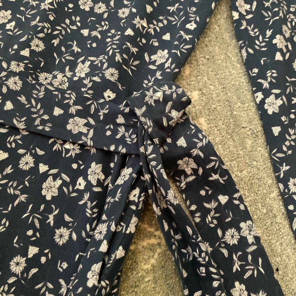 Pact Fit & Flare Ballet Dress in Western Floral French Navy - Picture 6 of 8